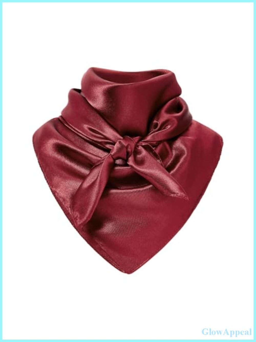 Wild Rag Cowboy Scarf Men 35in Silk Feeling Western Head Scarf Square